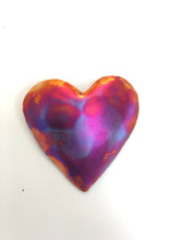 Load image into Gallery viewer, Copper Love Heart Wall Art
