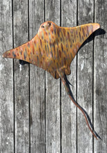 Load image into Gallery viewer, Copper Stingray Wall Art