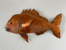 Load image into Gallery viewer, Copper Snapper Wall Art