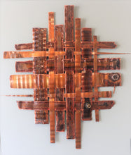 Load image into Gallery viewer, Copper Weaves Wall Art