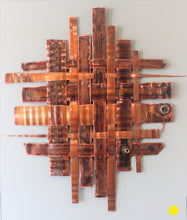 Load image into Gallery viewer, Copper Weave Wall Art