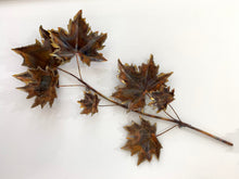 Load image into Gallery viewer, Copper Maple Branch Wall Art