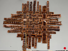 Load image into Gallery viewer, Copper Weaves Wall Art
