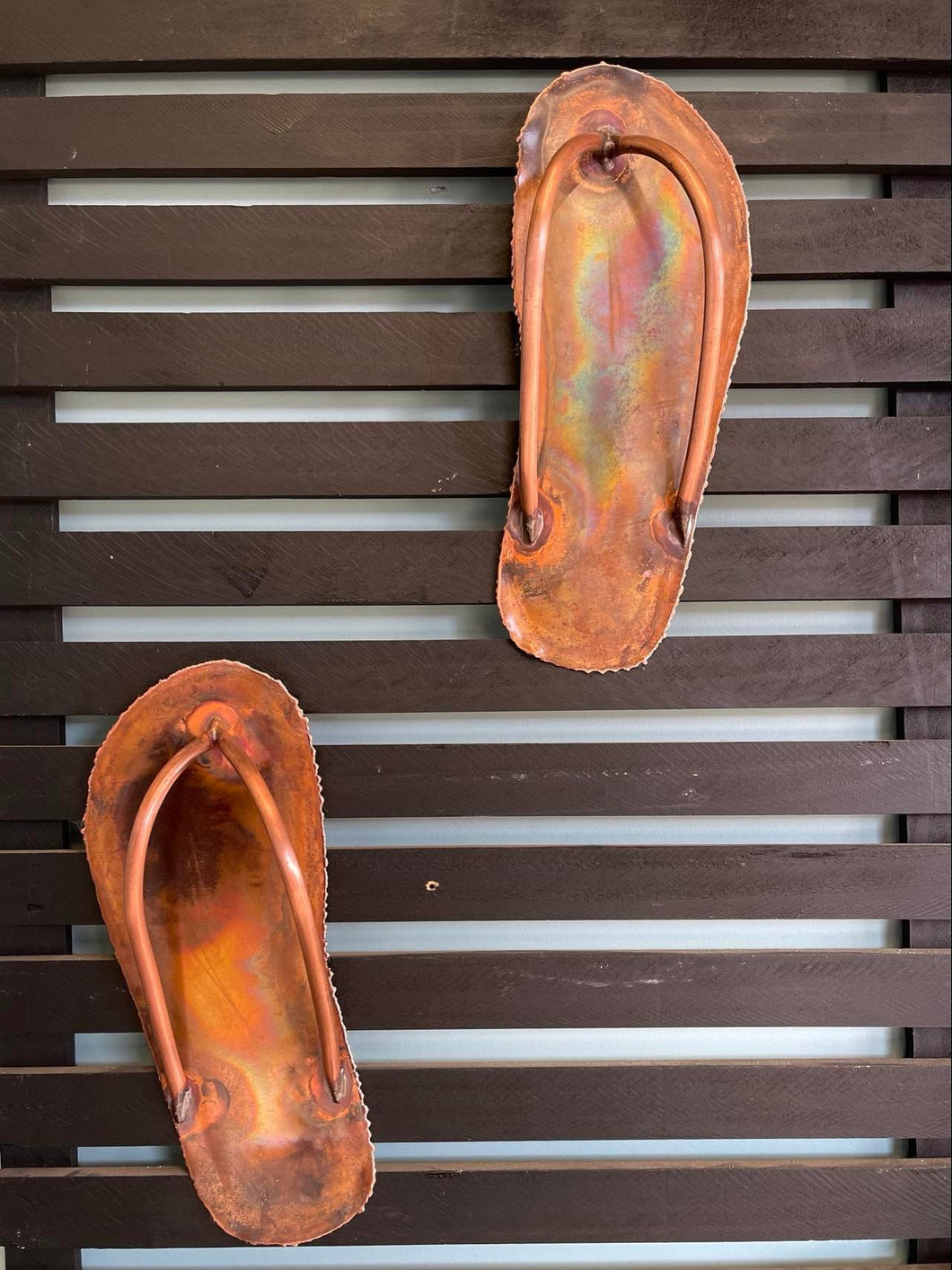 Copper Large Jandals