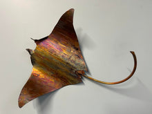 Load image into Gallery viewer, Copper Medium Manta Wall Art