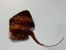 Load image into Gallery viewer, Copper Stingray Small Wall Art
